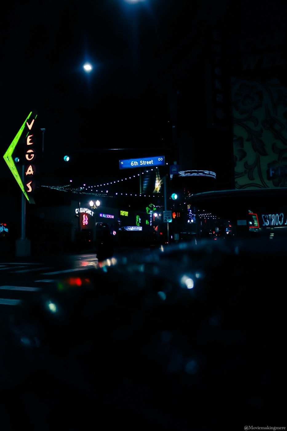 Las Vegas street photography at night