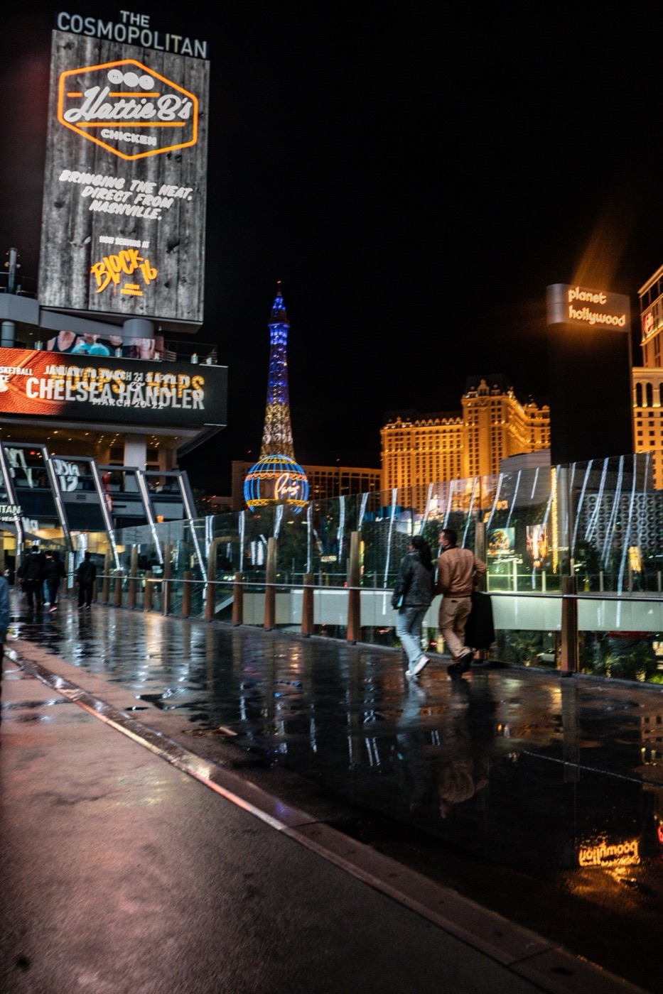 Las Vegas street photography at night